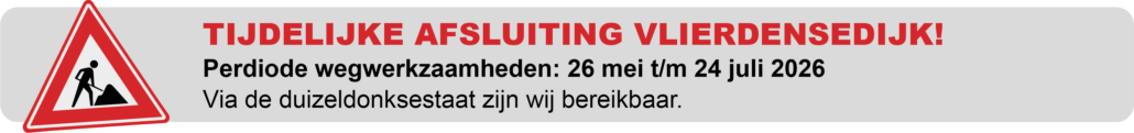 Tijdelijke afsluiting Vlierdensedijk Kort_WEB