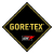 Het Gore-Tex membraan zorgt ervoor dat de schoen waterdicht is. Gore Tex