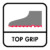 Extra antislip loopzool Extra antislip loopzool